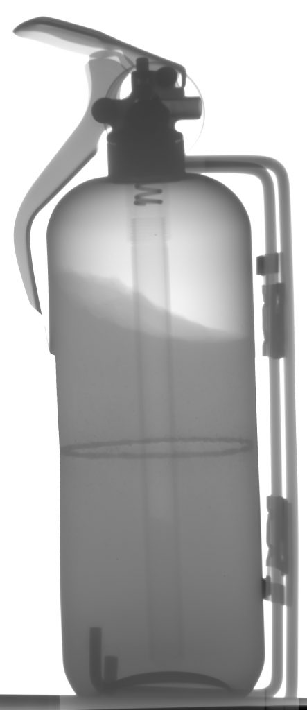 X_ray image of afire extinguisher